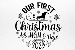 Baby Christmas Ornaments SVG Product Image 4
