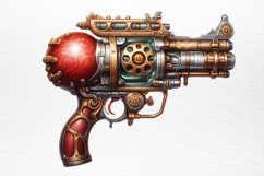 Steampunk Christmas Sublimation PNG Product Image 4