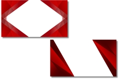 Modern Red White Abstract Backgrounds Vector Product Image 4