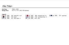 Cross stitch you are awesome words embroidery pattern file Product Image 4