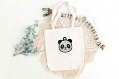 Cute Panda Keychain Embroidery Design Product Image 5