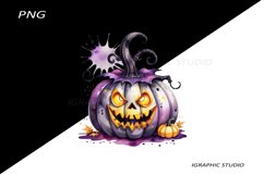Halloween Pumpkin Clipart Product Image 1