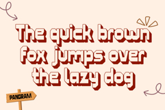 Fulava - Retro Bold Extrude Logo Font Product Image 4
