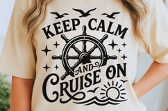 Keep Calm And Cruise On Svg, Family Cruise Svg. Product Image 5