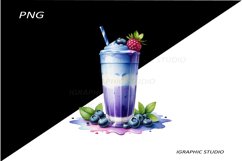 Milkshake Clipart, Food Clipart Product Image 1