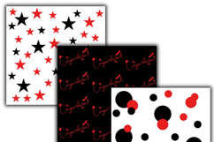 Graduation 2026 Red digital papers Product Image 3