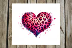 Love Hearts | 4 valentine Skinny tumbler sublimation designs Product Image 4