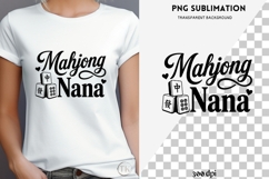 Mahjong quote png design for T-shirts Product Image 4