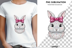 Bunny png design for T-shirts Product Image 4