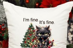 I&#039;m Fine It&#039;s Fine Everything Is Fine Png Sublimation Product Image 4