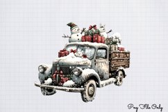 White Rustic Christmas Clipart PNG Product Image 1