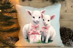 Christmas Baby Animals Clipart, Christmas Animal Safari Product Image 4