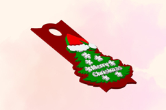 Stl File, Christmas Tree 40 OZ Tumbler, 3D Printinting Product Image 4