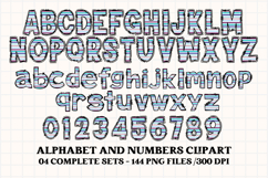 Frozen Princess Alphabet png clipart, Frozen letters doodle Product Image 4