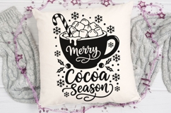 Merry Cocoa Season Svg, Hot Chocolate Svg, Cocoa Season Svg. Product Image 5