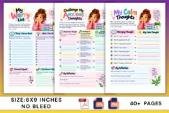 My Anxiety Workbook Journal Product Image 4