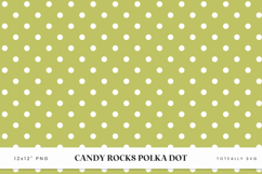 Candy Rocks Polka Dot Digital Patterns Product Image 6