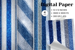 Stripe Pattern Background Gift Wrap Wallpaper Digital Paper Product Image 1