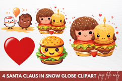 Valentine Food Clipart Product Image 1