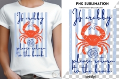 Crab png design for T-shirts Product Image 4