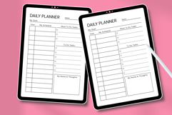 Ultimate Minimalist Daily Planner Template Canva Product Image 4