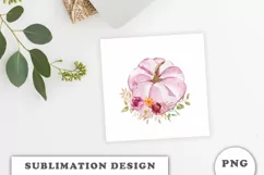 Watercolor Pumpkins sublimation png Product Image 4