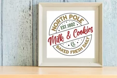 North pole est.1802 milk and cookies co.baked fresh daily Product Image 2