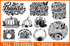 Fall SVG Bundle, Pumpkin SVG, Thanksgiving SVG, Autumn SVG Product Image 4