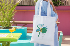 Abstract Botanical Embroidery Design with Modern Style Product Image 4