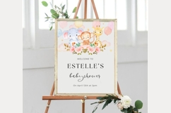 Baby Shower Welcome Template 60 Product Image 4