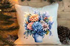 Beautiful Christmas Set Clipart, Beautiful Christmas Clipart Product Image 4