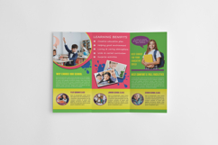 School Admission Trifold Brochure Product Image 2