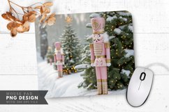 Festive Nutcracker Design Mouse Pad PNG Product Image 1