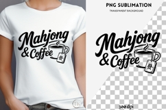 Mahjong quote png design for T-shirts Product Image 4