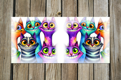 Funny pets | 8 Cartoon Mug sublimation designs, PNG Product Image 4