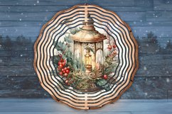 Christmas Decor. Lantern Round Pattern 7 PNG sublimation Product Image 3