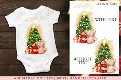 Magical Baby's First Christmas Sublimation| 6 PNG Files Product Image 1
