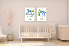 Cute Cartoon Cards with Dinosaurs. Dino Design. Archeology Product Image 10