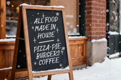 Winter Sign - Sign Painting Font | Web Font Product Image 5