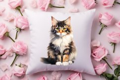 Valentine Cats Clipart, Valentine Pets Clipart Product Image 4