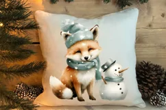 Christmas Baby Animals Clipart, Christmas Animal Safari Product Image 4