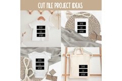 Baby /Toddler Shirt Bodysuit, Mug, Tote Cut File| Digital DL Product Image 2