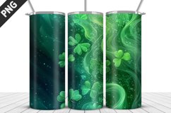 3D St Patrick&#039;s Day Tumbler Wrap| Sublimation Design Product Image 5