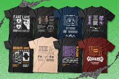 Streetwear T-shirt Designs Bundle Vector #4 Product Image 5