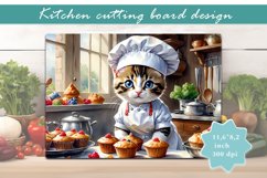 Cute cat Cutting Board Design Product Image 1