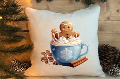 Christmas Coffee Hot Cocoa Sublimation Clipart Product Image 4