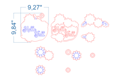 Thanksgiving Pumpkin SVG laser cut files for Glowforge Product Image 4