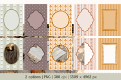 Hand-Drawn Vintage Cottagecore Frames PNG Product Image 3