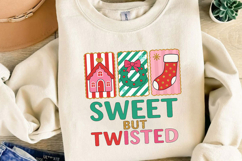 Sweet But Twisted Christmas Sublimation,Christmas Png Product Image 4