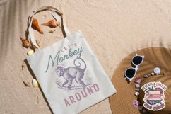 Summer Sublimation design Quote Retro Animals Sarcastic PNG Product Image 4